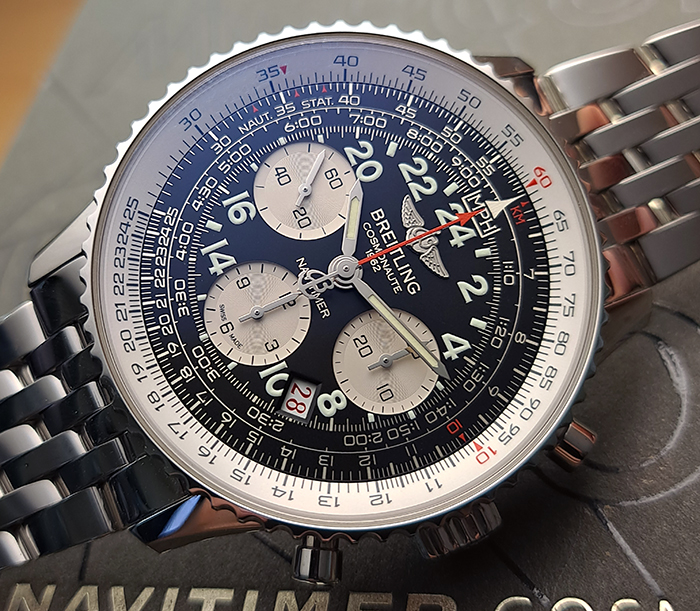 Breitling Cosmonaute 02 Limited Edition Mercury 7 Aurora Carpenter Ref. AB0210